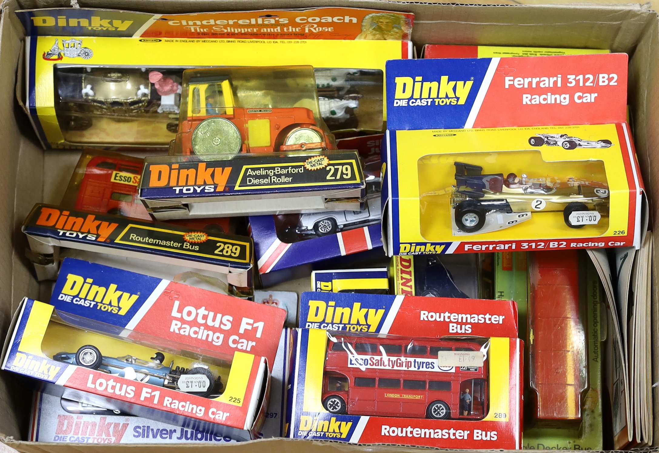 Thirteen boxed Dinky Toys